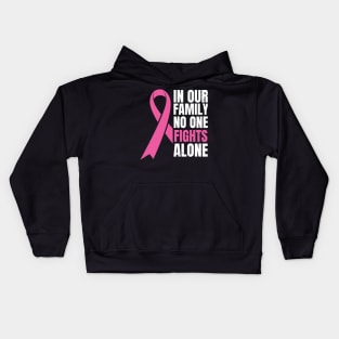 In Our Family Nobody Fights Alone Kids Hoodie